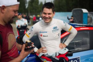 Teemu Suninen säväytti EM-rallissa