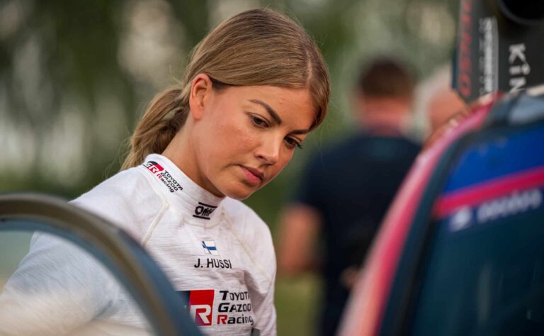 Janni Hussilta karu paljastus työstään rallimiehen kanssa