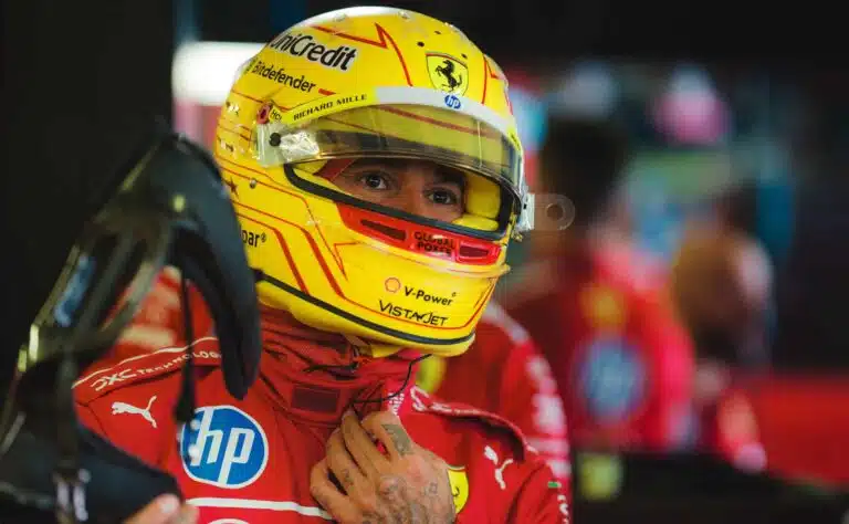 Lewis Hamilton pääsi pois Ferrarin ratista – tuomio tuli heti