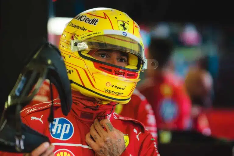 Lewis Hamilton pääsi pois Ferrarin ratista – tuomio tuli heti