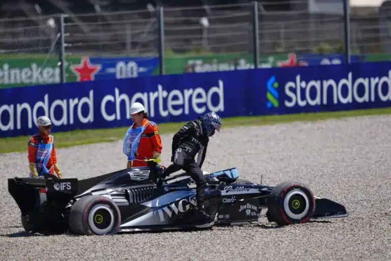 Valtteri Bottas rajusti ulos – Cadillacin reaktio ulosajoon hämmästytti