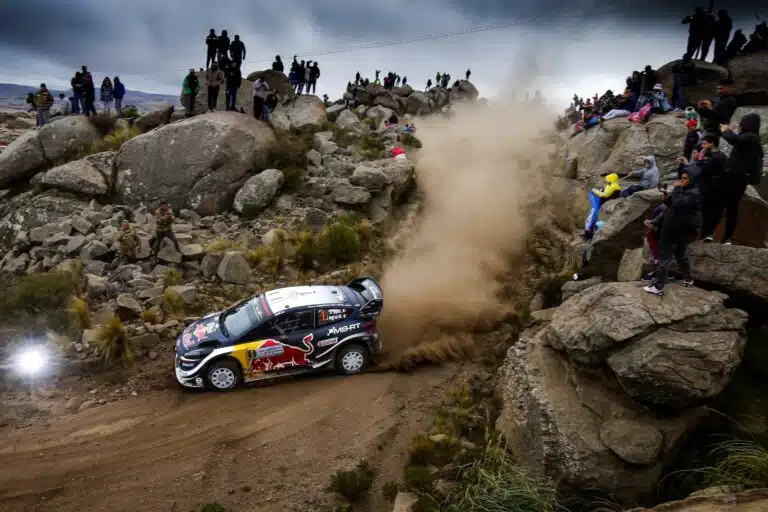 Sebastien Ogier Argentiinan MM-rallissa 2018