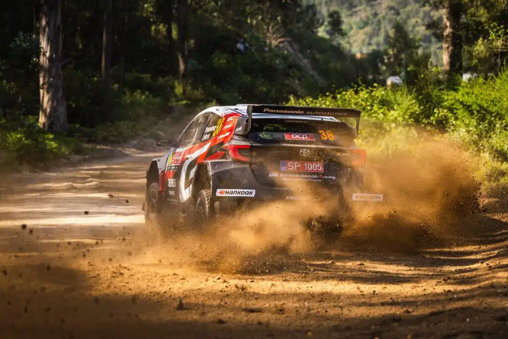 Toyotan suomalainen rallimies rajussa onnettomuudessa Chilessä – "Voin vain pyytää anteeksi" 38 Yuki YAMAMOTO, Topi LUHTINEN, Toyota Yaris Rally2, action during the 2026 Rally de Portugal, 6th round of the 2026 FIA WRC World Rally Car Championship, from May 7 to 10, 2026 at Matosinhos, Porto, Portugal