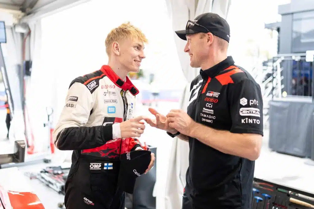 Jari-Matti Latvala antoi tuomionsa Sami Pajarin vauhdista Toyotan Sami Pajari ja Jari-Matti Latvala Sardinian MM-rallissa 2026