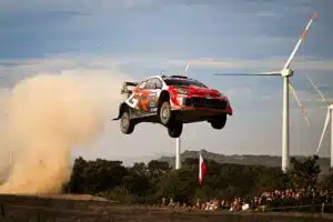 Toyotan Oliver Solberg Sardinian MM-rallissa 2026
